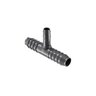 Poly Insert Spiral Barb Tee 3/4 in. x 3/4 in. x 3/8 in. Insert x Insert x Spiral Barb