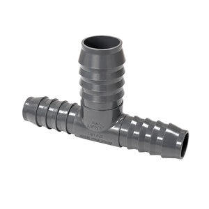 Poly Insert Reducing Tee 3/4 in. x 3/4 in. x 1 in.