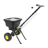 Spyker Light Duty Commercial Push Broadcast Spreader 50 lb. Capacity w/ Cover & Screen