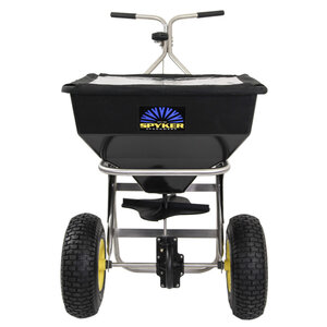 Spyker ERGO-PRO Commercial Push Broadcast Spreader 80 lb. Capacity w/ Cover & Screen