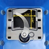 Spyker ERGO-PRO Ice Melt Winter Push Broadcast Spreader 100 lb. Capacity w/ Cover and Variable Deflector