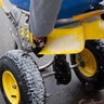 Spyker ERGO-PRO Ice Melt Winter Push Broadcast Spreader 100 lb. Capacity w/ Cover and Variable Deflector