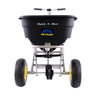 Spyker PRO Mulch & More Commercial Push Broadcast Spreader 120 lb. Capacity w/ Screen