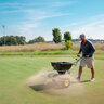 Spyker ERGO-PRO Commercial Push Broadcast Spreader 80 lb. Capacity w/ Cover & Screen