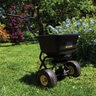 Spyker Light Duty Commercial Push Broadcast Spreader 50 lb. Capacity w/ Cover & Screen