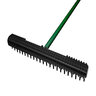 Standard Golf Tour Pro Bunker Rake 20 in. w/ 54 in. (137 cm) Green Composite Handle (12/case)
