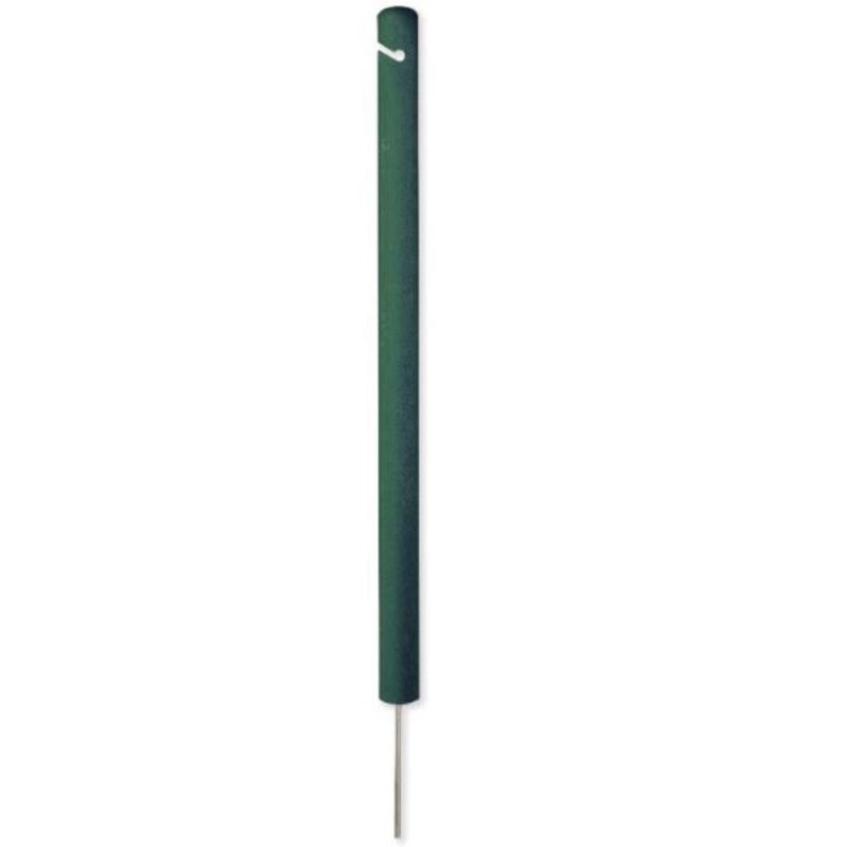 24 in. (61 cm) Recycled Plastic Square Rope Stake with Spike-Green (12 ...