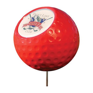 Standard Golf Personalized Dome Tee Marker 3 in. Dia.