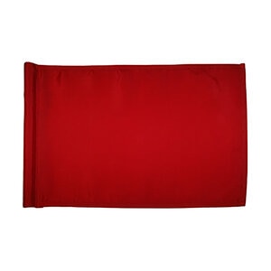 Nylon Tube Flag 400 Denier -Red STANDARD GOLF Set of 9