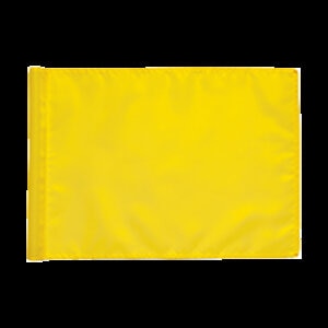 Practice Green Flag Large - Yellow STANDARD GOLF