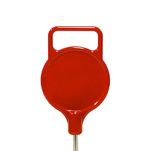 Cast Aluminum Tee Marker - Red STANDARD GOLF