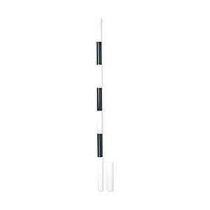 Fairway Marking Pole - Black Stripes STANDARD GOLF