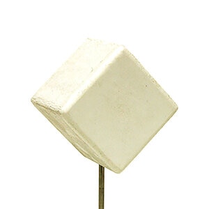 Tilted Block Tee Marker - White STANDARD GOLF