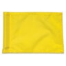 Nylon Flag-Small Tube-Plain Yellow Single - STANDARD GOLF