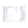 Placement Flag For Tournament With Grommet Plain - White Set Of 9 STANDARD GOLF