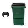 New Litter Mate Single, Green, Trash Lid