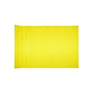 Standard Golf Flags Plain Yellow (9/set)