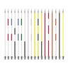 Standard Golf Flagstick Yellow 7-1/2 ft.