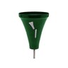 Broken Tee Caddie Decal - Green And White STANDARD GOLF