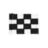 Standard Golf Nylon Solarmax Flag Black & White Checkered (Set of 9)