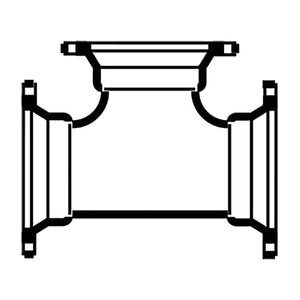 Mechanical Joint Tee Ductile Iron 3 in.