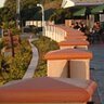 Stepstone Classic Pilaster Cap Peaked Café Brown 14 in. x 14 in.