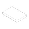 Stepstone Square Modular Veranostone Pool Coping Straight Light Sandblast Porcelain 16 in. x 24 in. x 2-1/2 in.