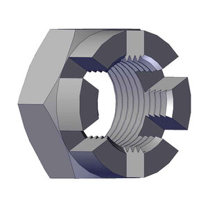 Stinger Castle Nut .75 -16