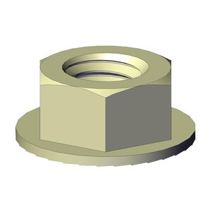 5/16-18 Flange Nut Serrated

