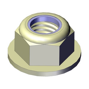 Stinger Flange Nylock Nut 0.50 in. - 13 in.