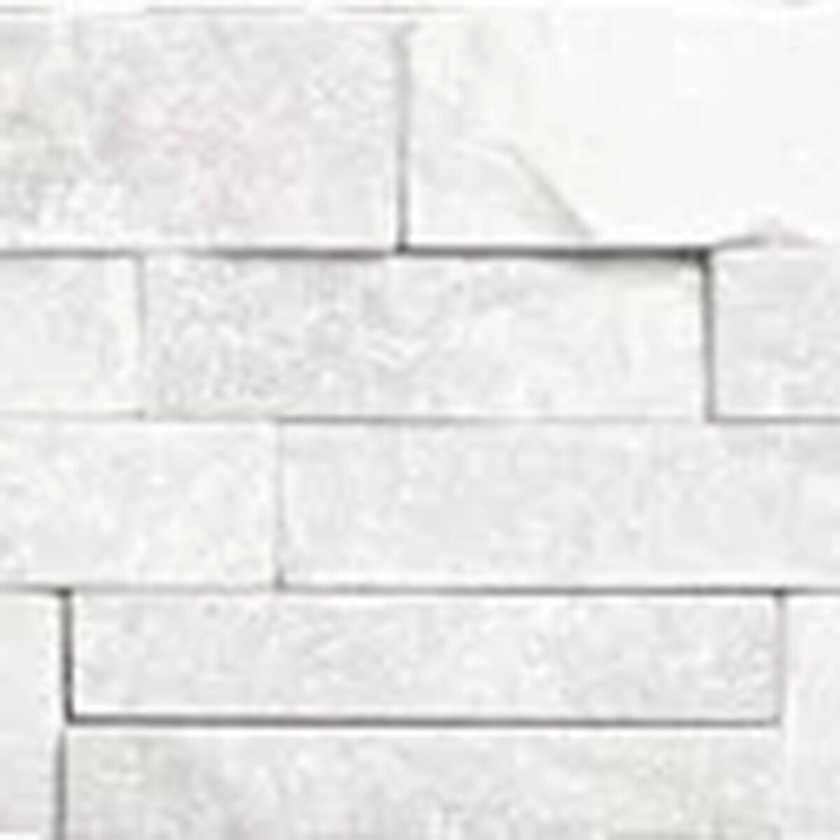 Cladding Snow White Quartzite Raked Finish 1 in. x 6 in. x 24 in ...
