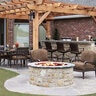 Stone Age Tall Round Firepit 42 in.