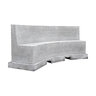Stone Fire Seating Wall w/ Back