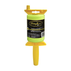 Stringliner Braided Mason's String Line Nylon Fluorescent Yellow 500 ft.