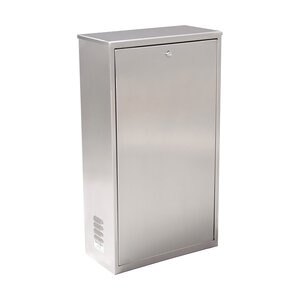 StrongBox Light-Duty Cabinet Silver Stainless Steel 16.75 in. x 30 in. x 8.25 in.