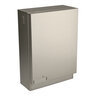 StrongBox Controller Enclosure Wall Mount Stainless Steel 24 in. W x 12 in. D x 36 in.H