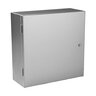 Strongbox Controller Enclosure Wall Mount Stainless Steel 18 in. W x 18 in. H x 8 in. D