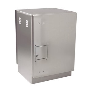 StrongBox Controller Enclosure Double Door Stainless Steel 24 in. W x 24 in. D x 36 in.H