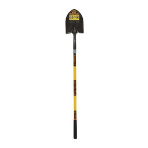 Seymour Structron #2 Round Point Shovel Front Turn Step Closed Back 14 Gauge 48 in. Fiberglass