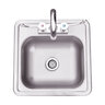 Summerset Drop-In Sink 15 in. x 15 in. Stainless Steel
