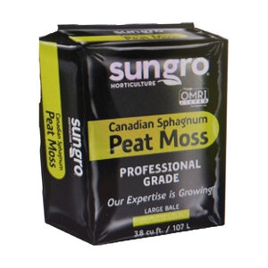 Peat Moss Grower Grade White 55 cu. ft. Compressed Bale