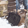 Combo Snow Shovel Metal Wear Strip 18 in.