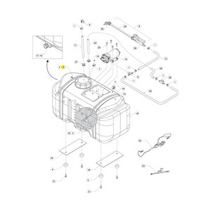 Lid Tank 25G Sprayer