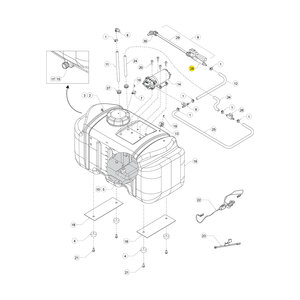 Spray Wand Valve Handle For 092806