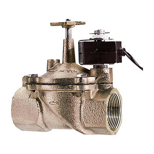 Buckner 2 Npt Brass Dirty Water Solenoid Valve
