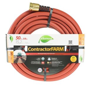 Hose, Water, 3/4 in. x 50 ft., Swan Contractor Grade, 500 PSI