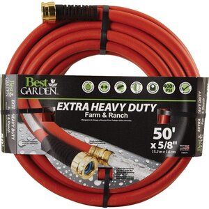 Hose, Water, 5/8 in. x 100 ft., Swan Premium Duty, 500 PSI
