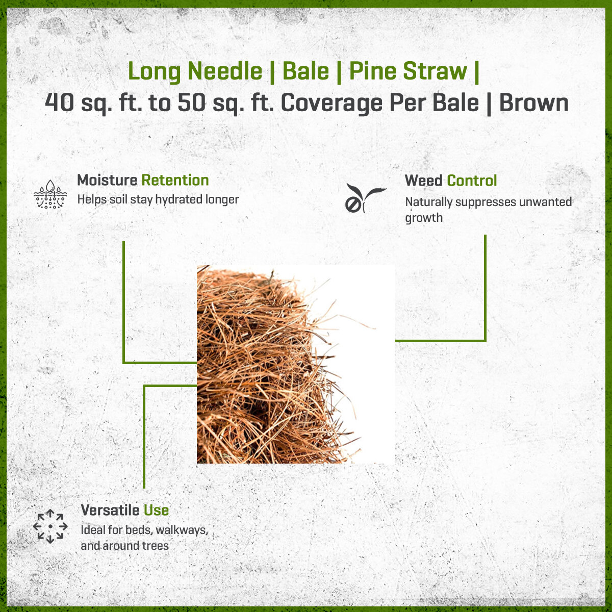Pine Straw Long Needle Bale | SiteOne US