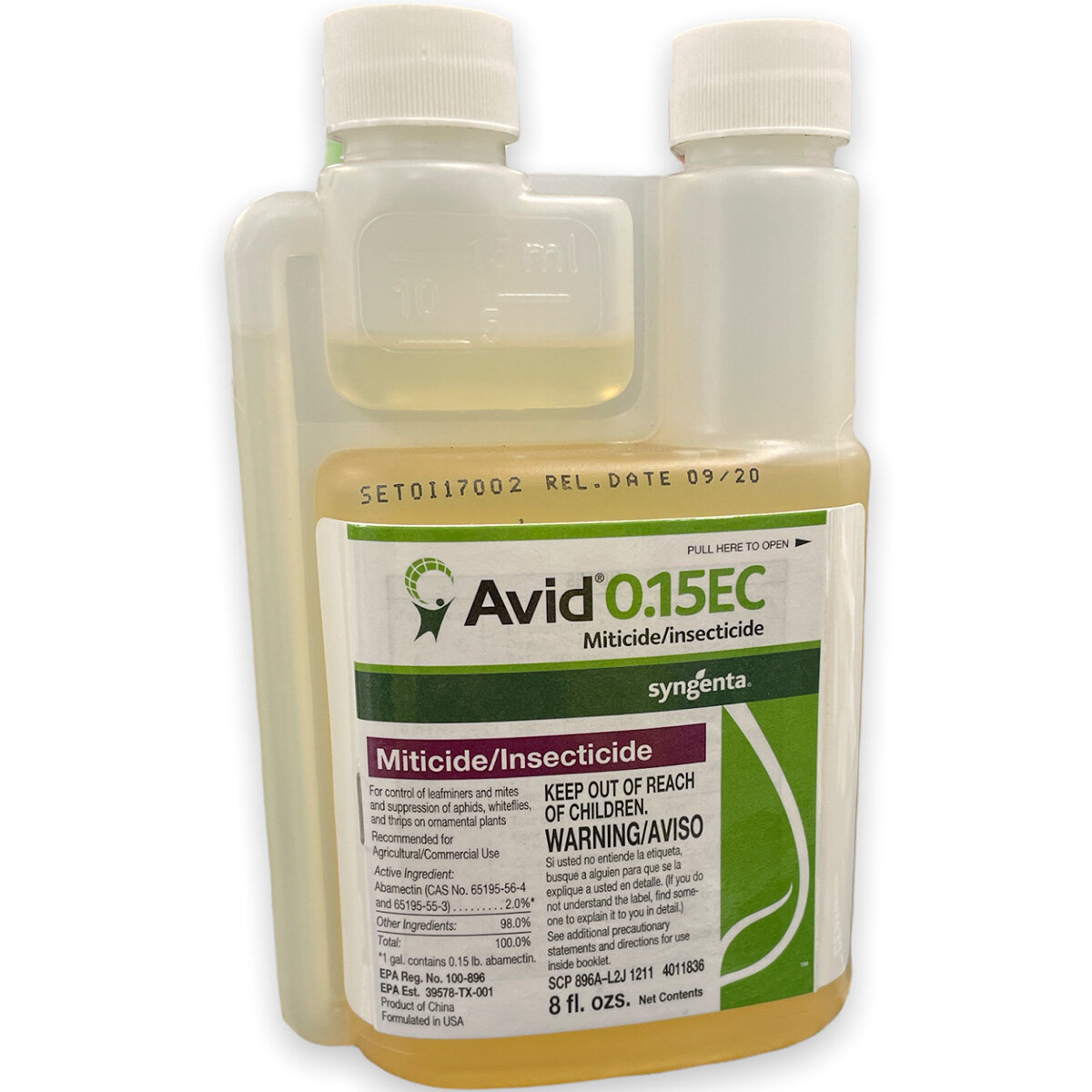 Syngenta Avid 0.15 EC Insecticide 8 oz. Bottle | SiteOne US