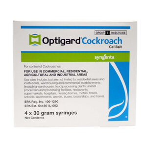 Optigard Cockroach Gel Bait (Agency) 20 Syringes per case (cannot break case)
